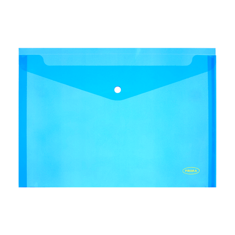 Prima Plain Plastic Clear Bag Foolscap 35 x 25 cm