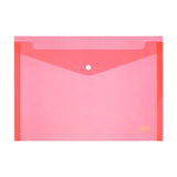 Prima Plain Plastic Clear Bag Foolscap 35 x 25 cm