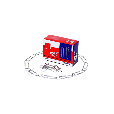 DL Paper Clip 28 mm Box of 100