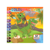 Generic Kids Coloring Book 12 Pictures + 50 Stickers