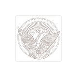 Generic Mandala Art Coloring Book - Birds & Butterflies