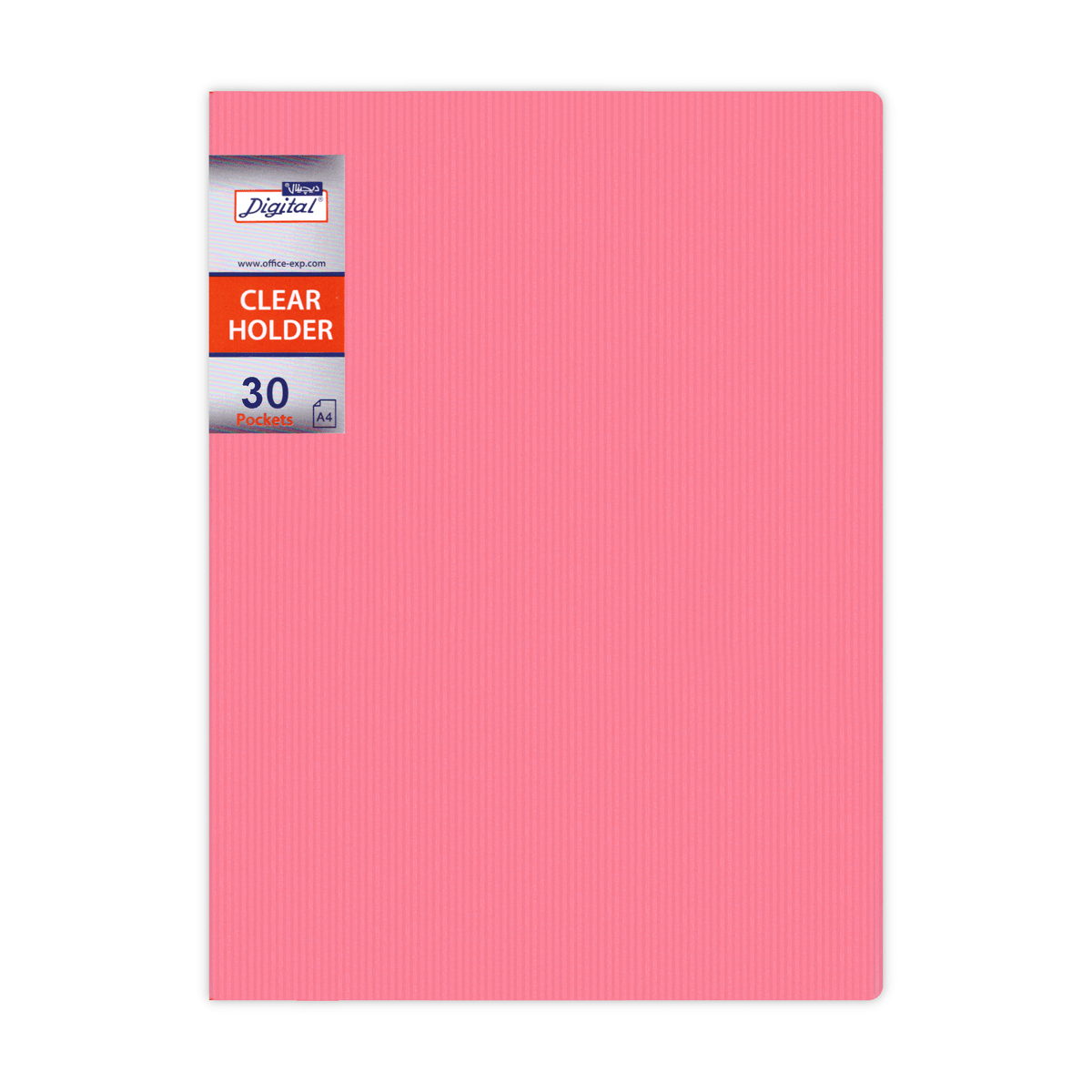 Digital Display Book 30 Fixed Pocket Fluorescent Colors A4 – Bayan eShop
