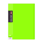 K-MAX Display Book 40 Fixed Pocket Neon Colors A4