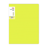 Midgo Display Book 20 Fixed Pocket Fluorescent Colors A4