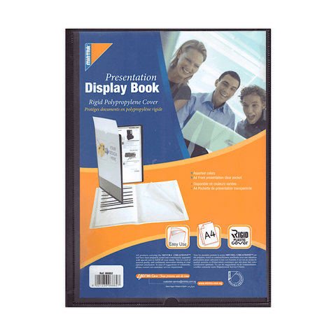 Mintra Display Book 60 Fixed Pocket A4 - Rigid Cover