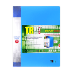 True Trend Display Book 30 Fixed Pocket Fluorescent Colors A4