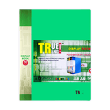 True Trend Display Book 30 Fixed Pocket Fluorescent Colors A4