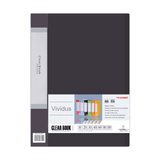 Vividus Display Book 20 Fixed Pockets A4
