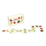 Carol  Wooden Picture Dominoes Set of 28 Pcs