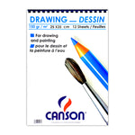 Canson Sketchbook 12 Sheets 150 gsm White B4