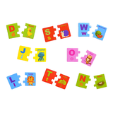 Carol Wooden Alphabet & Color Matching Puzzle