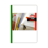 K-MAX Plastic Presentation File with Sliding Bar Clear A4