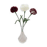 Crafty Handmade Crochet Carnation Flower Bouquet