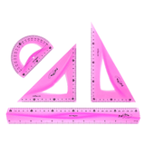 Keyroad Flexible Geometry Drawing Set 3 Pcs + 30 cm Ruler