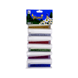Generic Art Glitter Powder Set 6 Assorted Colors