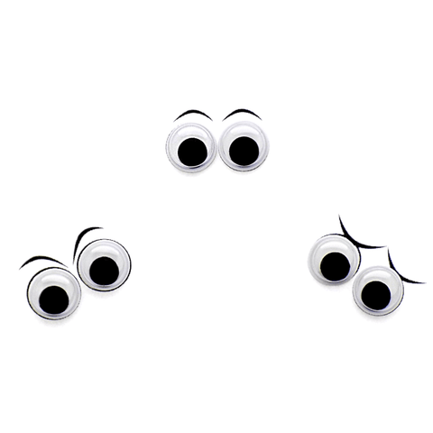 Generic Craft Black Wiggle Googly Eyes 15 ~ 20 mm – Bayan eShop