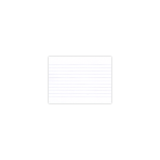 Yassin Ruled Lined White Index Cards Pack of 100