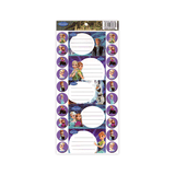 Generic Name Label Sticker Sheet of 5 + Mini Stickers