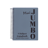 Mintra Jumbo Mini Spiral Notebook 5 Subjects 200 Sheets A5