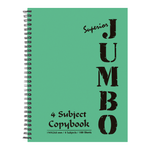 Mintra Jumbo Superior Spiral Notebook 4 Subjects 100 Sheets