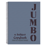 Mintra Jumbo Spiral Notebook 4 Subjects 160 Sheets A4