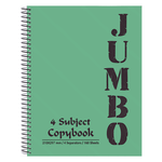 Mintra Jumbo Spiral Notebook 4 Subjects 160 Sheets A4