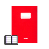 Mintra Stapled Double Line Notebook Waterproof Cover 60 Sheets