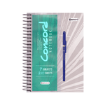 Sasco Bravo Concord Spiral Notebook 7 Subjects 210 Sheets