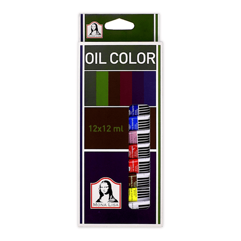 Sudor Oil Painting Color Set of 12 x 12 ml Tubes