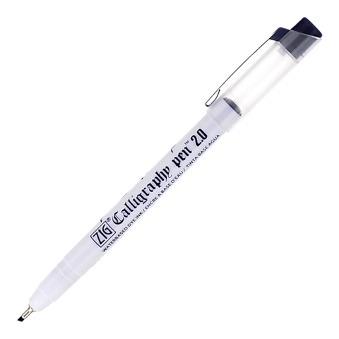 Zig Calligraphy Pen Oblique Tip 2.0 mm