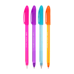 Prima Flash Neon Colors Ballpoint Pen Set of 4