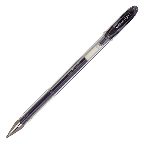 Uni-Ball Signo Gel Ink Rollerball Pen 0.7 mm - Black