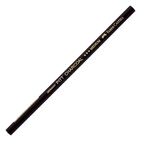 Faber-Castell Pitt Charcoal Pencil Black Medium