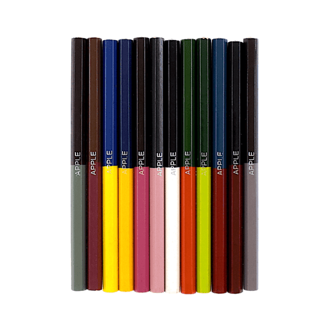 Apple Jumbo Colored Pencil Set of 12