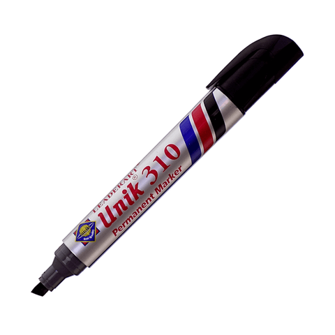 Unik Compact Permanent Marker Pen Chisel Tip