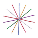 AG Glitter Craft Stems Pipe Cleaner Pack of 20