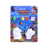 Generic Kids Ready-to-Paint Plaster Shapes Set of 2