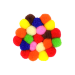 TGB Acrylic Soft Colored Pompoms Pack of 20