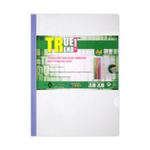 True Trend Plastic Presentation File with Sliding Bar Translucent A4