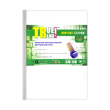 True Trend Plastic Presentation File with Sliding Bar Clear A4