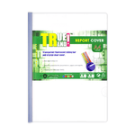 True Trend Plastic Presentation File with Sliding Bar Clear A4