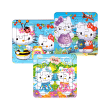 Generic Cartoon Characters Jigsaw Puzzle Pack of 3