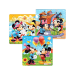 Generic Cartoon Characters Jigsaw Puzzle Pack of 3