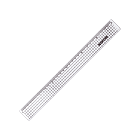 Prima Plastic Grid Ruler 30 cm