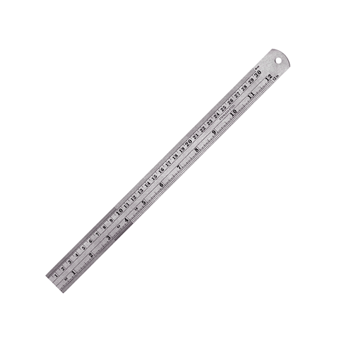 Tokyo Stainless Steel Ruler 30 cm
