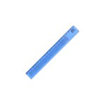 Prima Plastic Ruler Wave Edge 20 cm