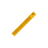 Prima Plastic Ruler Wave Edge 20 cm