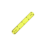 Generic Flexible Plastic Ruler 20 cm