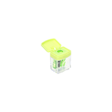 Deli Plastic Pencil Sharpener With Small Deposit Box