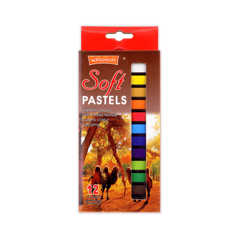 Bomeijia Colored Soft Pastels Pack of 12